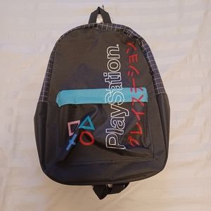 2020 Bioworld PlayStation Kanji Mixblock Backpack Book Bag Brand New with Tags